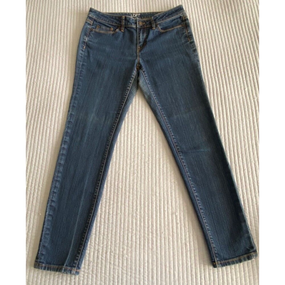 Ann Taylor Loft Modern Skinny Medium Wash Jeans Women's Size 8
